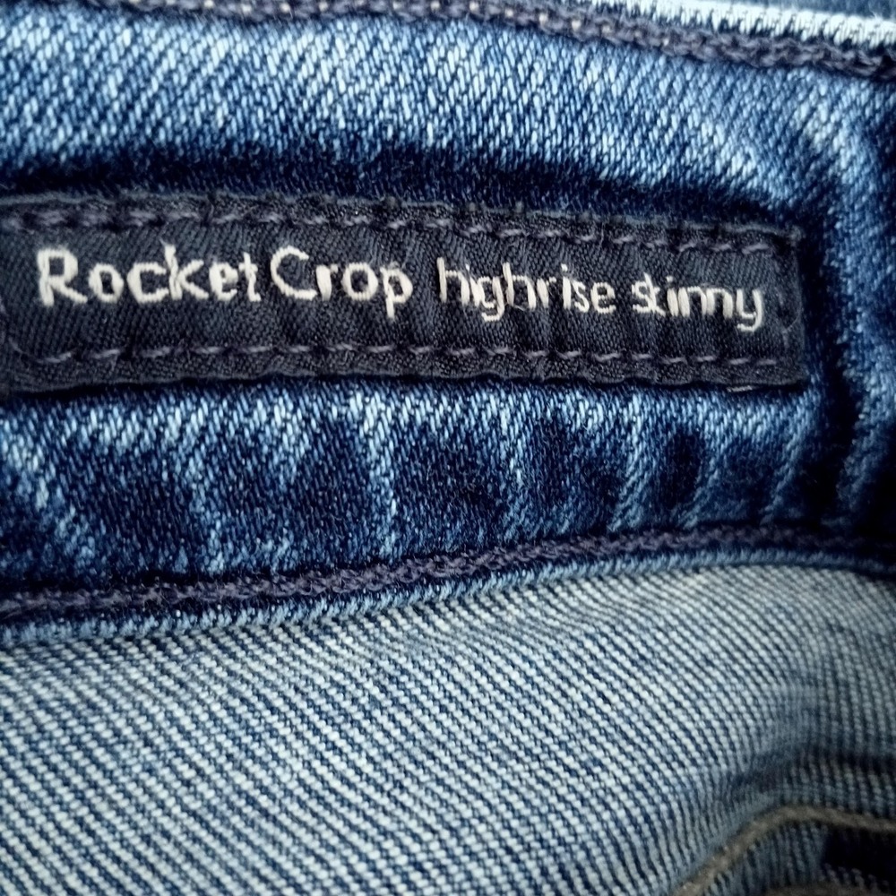 Citizens of Humanity Jeans Womens 30 Rocket Crop High Rise Skinny Sculpt USA - Picture 10 of 12